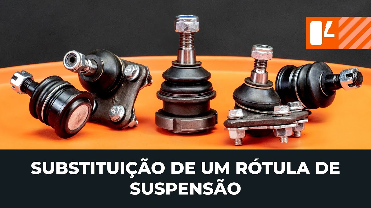 Rótula de suspensão — tutorial de substituição