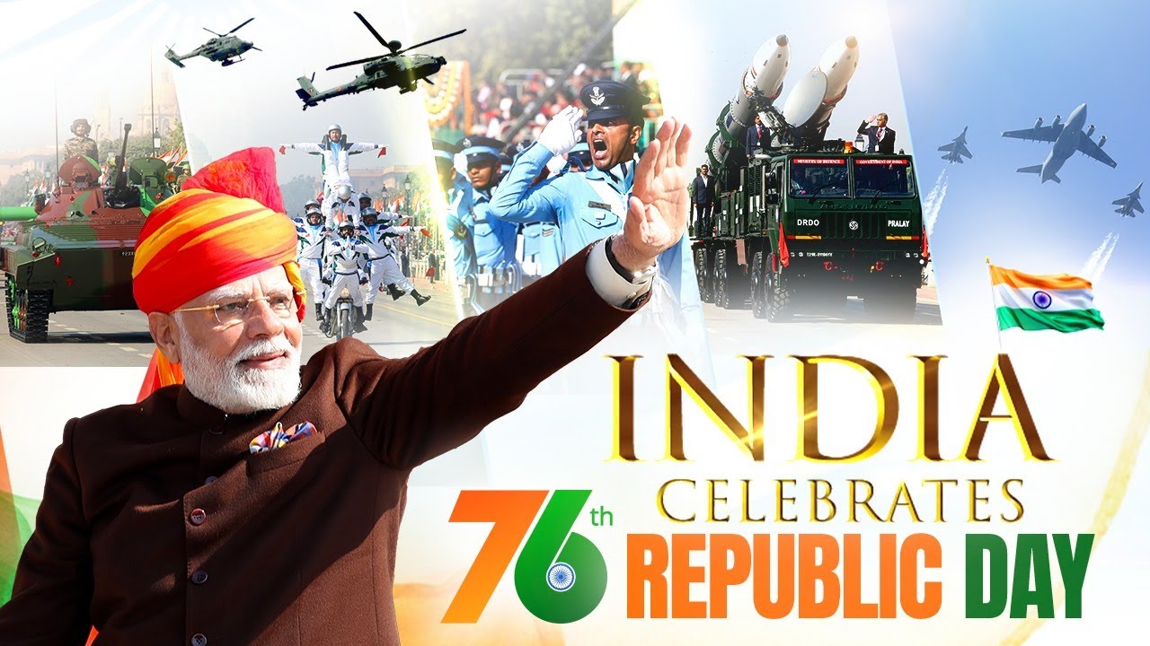 76th Republic Day Parade LIVE from Kartavya Path | 26 January 2025 Parade Live