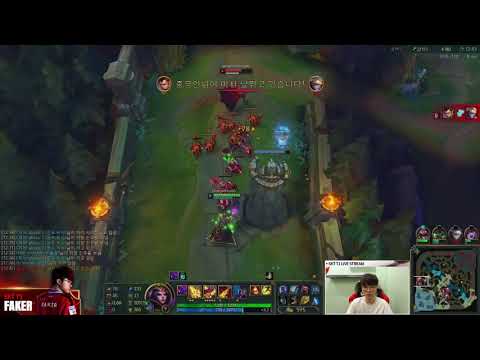 SKT T1 Faker stream Leblanc vs Vladimir Mid | Hide on bush | SKT Faker live | NND Gamer