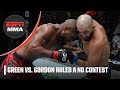 Bobby Green’s win vs. Jared Gordon overturned to no contest at #UFCVegas71 | ESPN MMA