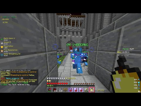 Capping Conquest | Making Big Faction RAIDABLE!!! | FiercePvP