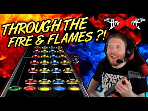 Through the Fire and Flames BUT it's the WORST COVER EVER