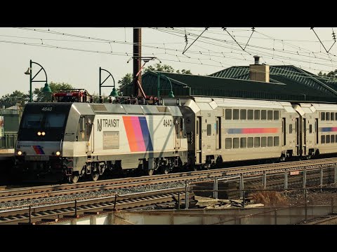 ᴴᴰ PM Rush Hour action at Rahway - 8/15/2025