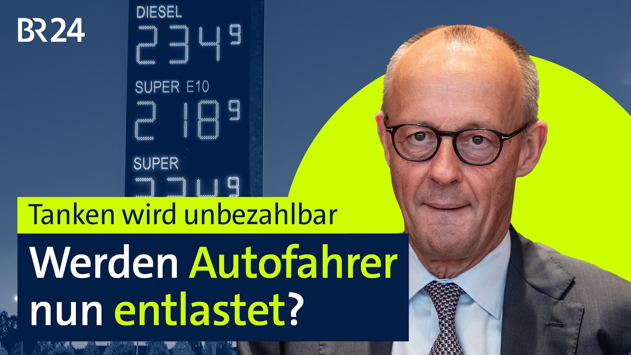 Tanken wird unbezahlbar: Werden Autofahrer nun entlastet? | BR24