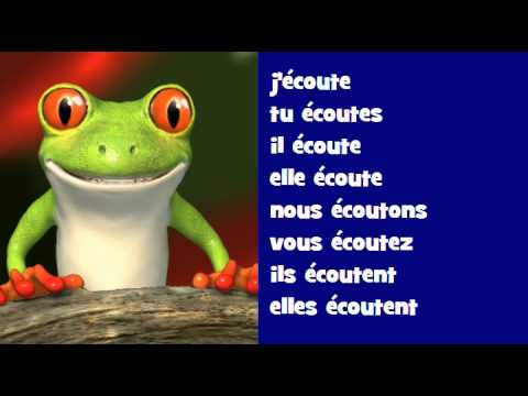 Conjugaison musicale # Indicatif Présent  # Verbe = écouter