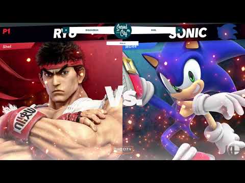 Second City Smash WINNERS ROUND 1 - MGamer44 (Roy, Sonic) vs Shel (Ryu)