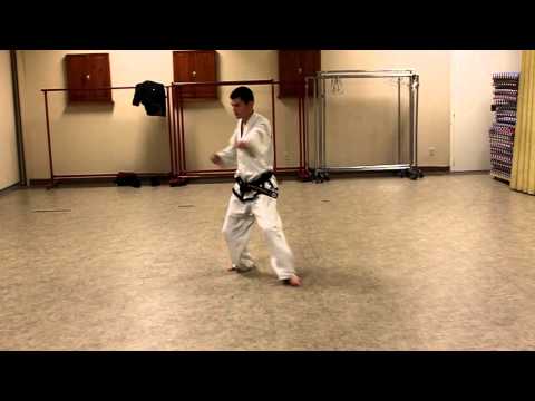 ICTF Pattern Taekwondo - Four Direction Punch