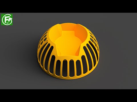 Fusion 360 | Desktop fan chassis