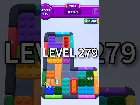 Color Block Jam 279.  #gaming #gamewalkthrough #gametips