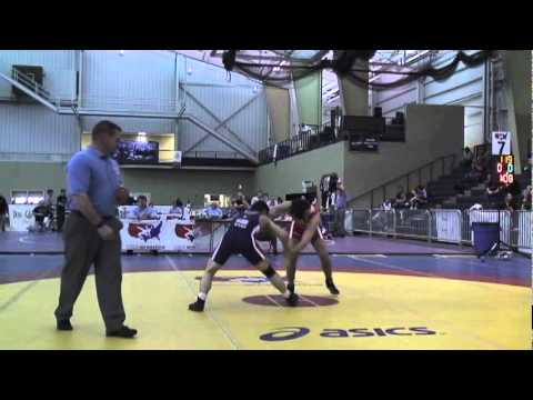 University Greco Final 55kg - Max Nowry vs. Nikko Triggas