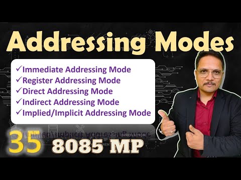 Addressing Modes in Microprocessor 8085