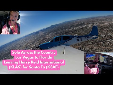 Solo Across the Country | Las Vegas to Florida | Las Vegas (KLAS) to Santa Fe (KSAF)