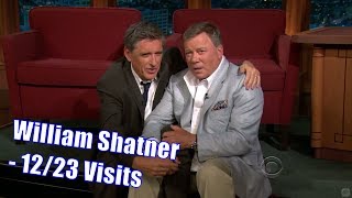 William Shatner - Fantastic Story About Shatners' Cigars - 12/23 Visits In Chronological Order