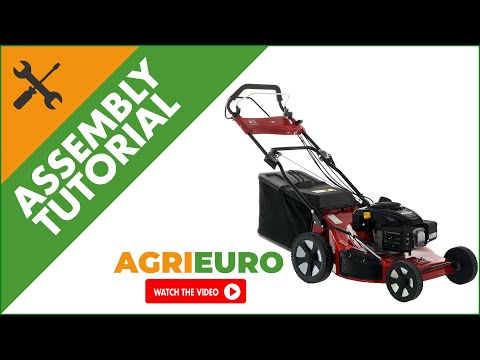 Marina Systems AGRI 57 SK 3V ZHW Self-propelled Lawn Mower - Kohler HD775 - Assembly tutorial