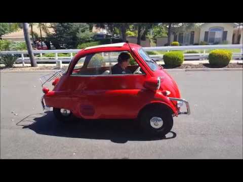 1956 BMW Isetta 300 - the weirdest BMW - German machine, Italian body