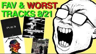 FAV & WORST TRACKS: 8/21 (Danny Brown, Metallica, Crystal Castles, Isaiah Rashad)