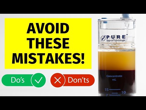 These Mistakes Will Ruin Your Platelet Rich Plasma Treatment!