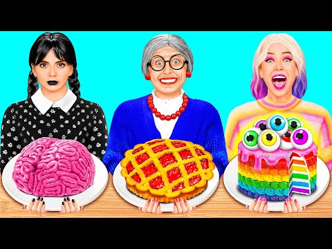 Wednesday vs Oma: Koch-Challenge | Wer gewinnt den Kochkrieg von BaRaDa Challenge