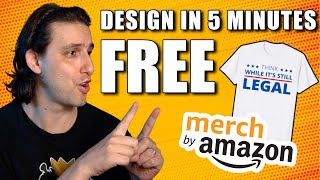 How To Make A Merch By Amazon Print On Demand Design With Canva In 5 Minutes? (For Beginners)