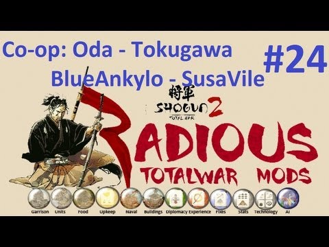 Let's Play Shogun 2 Total War Co op + Radious Ep 24 - Uesagi bite back