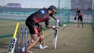 Watch Dinesh Karthik batting in the nets | KKR in Abu Dhabi IPL 2020