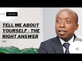 How To Answer Tell Me About Yourself In An Interview