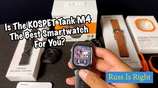 KOSPET Tank M4 - “Best Rugged Smartwatch 2025?”