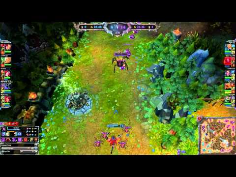LoL: Epic Fail 5 - Best way to kill Elise is by using her spiders