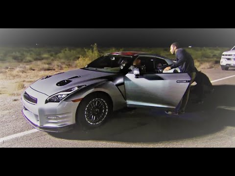 Nissan GTR и Niva вышли в финал против Ferrari. Драг-рейсинг