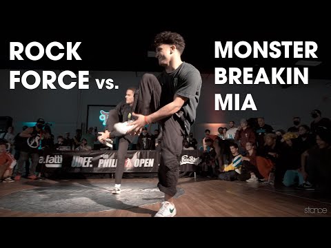Rock Force vs. Monster Breakin M.I.A [3v3 FINALS] A.Fatti Philly Open // stance