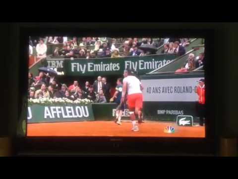 Freaks with flares at French Open final