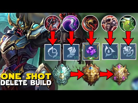 YOU MUST TRY THIS ONE SHOT KING ALPHA BUILD TO COUNTER ALL META HEROES! | SUPER OP ALPHA BEST BUILD