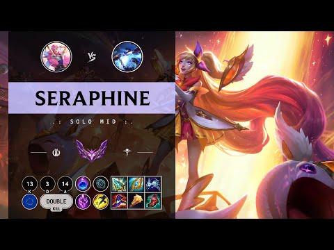 Seraphine Mid vs Xerath - EUW Master Patch 14.10