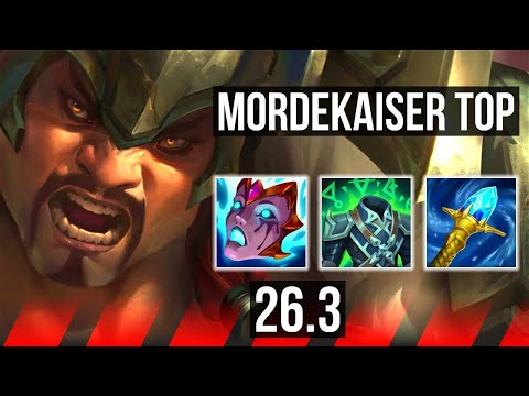 MORDEKAISER vs SETT (TOP) | EUW Master | 26.3