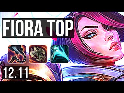 FIORA vs ORNN (TOP) | 12/1/3, 2.1M mastery, Legendary, 700+ games | EUW Diamond | 12.11