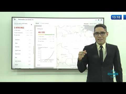 O DIA NEWS 23 04 20 Rastreador do COVID 19 ateÌ 13h06m