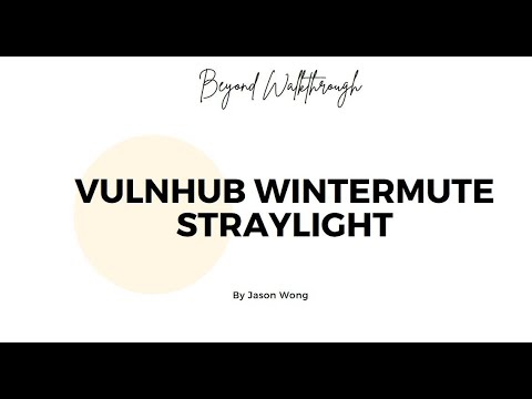 Cyber Security | Penetration Test |  CTF | Walkthrough | WinterMute | Straylight | Mail Poisoning