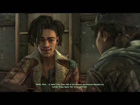 The Walking Dead Season 4 Episode 3 - Clementine and Louis Have a Date