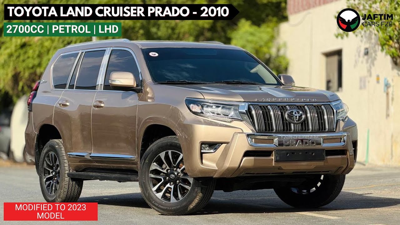 تويوتا برادو MODIFIED TO 2023 MODEL | PARKING SENSORS | BACK CAMERA | 2.7L PETROL | AUTO | LHD | REAR HEADREST LC video