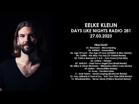 EELKE KLEIJN (Netherlands) @ DAYS like NIGHTS Radio 281 27.03.2023
