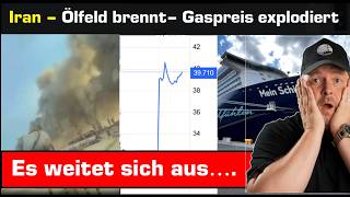 Irankrieg, Gaspreis explodiert, Strom 292€/MWh, Regierung holt keinen raus! Ölfeld brennt - Irre