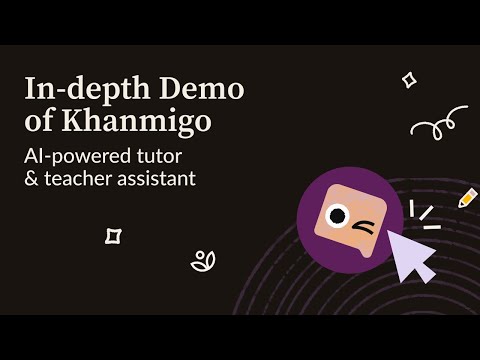 NEW! Khan Academy's AI Tutor, Khanmigo - In Depth Demo