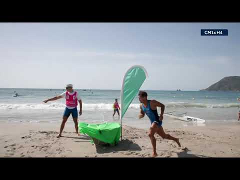 2023 European Rowing Coastal & Beach Sprint Champs - CM1x h4 - Giovanni Ficarra