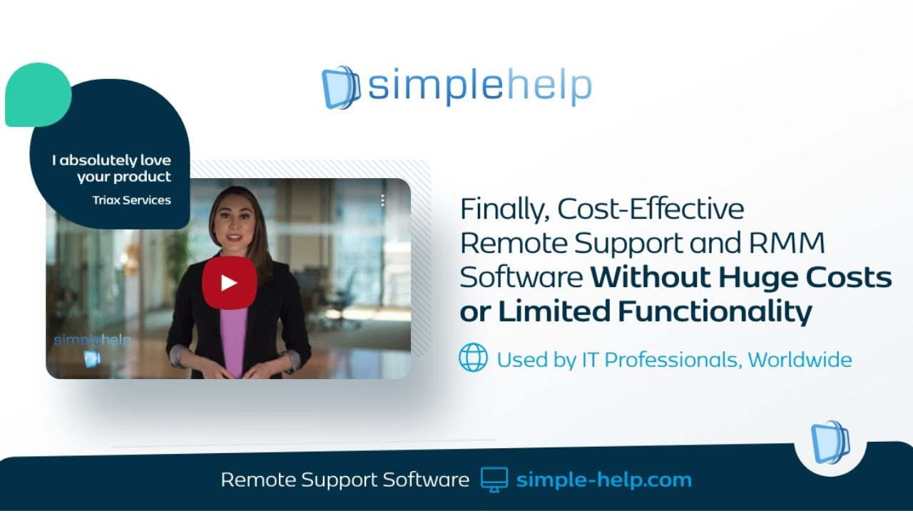 SimpleHelp RMM Remote Support Software Solution