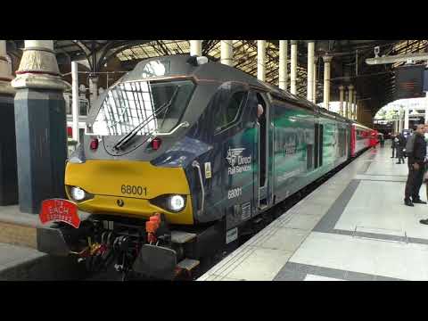 (HD) DRS 68001 & Brand New 68034 at London Liverpool Street & Stratford - 16/9/17