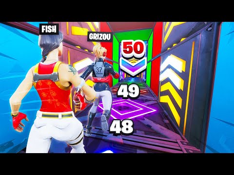 1vs1 CONTRE CE RAGEUX DANS un 50 LEVELS DEATHRUN sur Fortnite Créatif ! Video