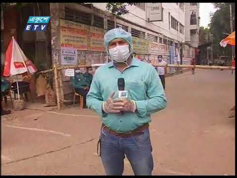 রাজধানীর পূর্ববাজার থেকে লকডাউনের সর্বশেষ পরিস্থিতি জানাচ্ছেন সাইদুল ইসলাম