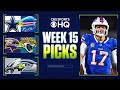 NFL Week 15 BETTING PREVIEW: Expert Picks For Every Game I CBS Sports