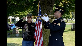 ANTHONY AMIGONE SR Military Funeral  (Short)  US Army