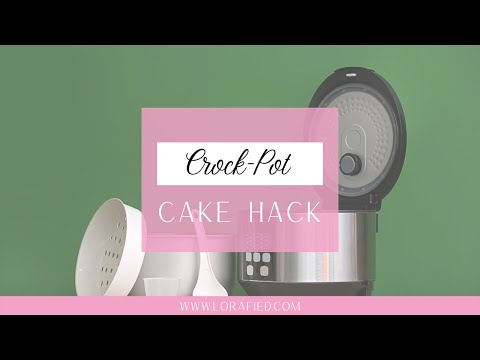 Crock-Pot Cake Hack!